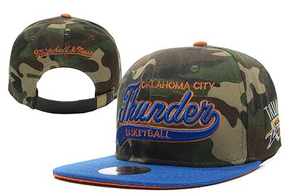 Oklahoma City Thunder NBA Snapback Hat XDF-A